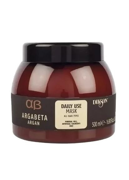 Маска для волосся для щоденного використання Argabeta Argan Daily Use Mask 500 ml Dikson (333333791)