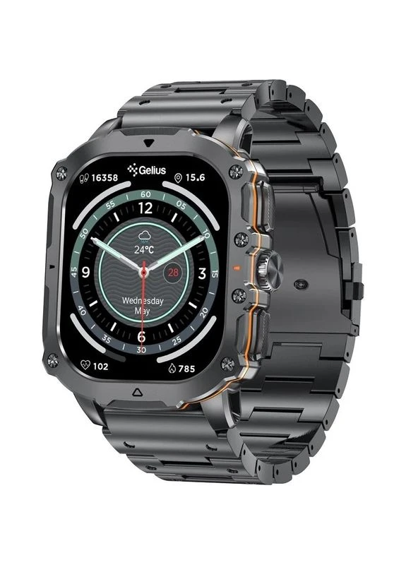Смарт-годинник Tactical Heavy (GP-SW016 Chrome) Gelius (376901981)