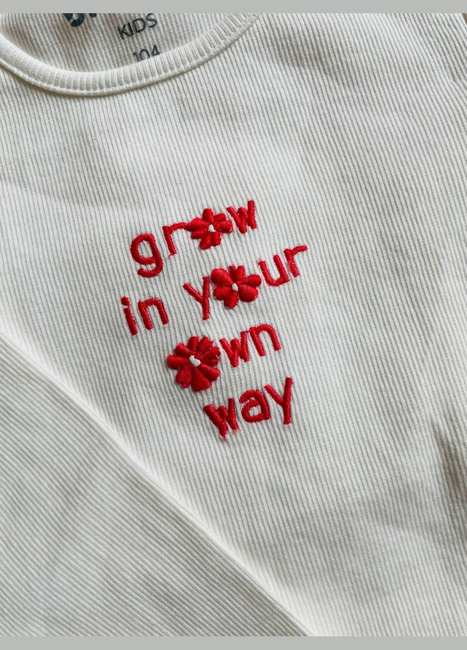 Лонгслів "grow in your own way" 5.10.15 (332054275)