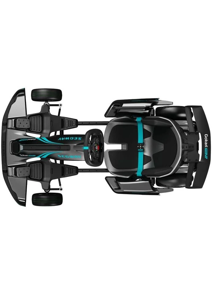 Електрокарт Ninebot GoKart PRO 2 Gray/Blue (AA.04.04.01.0004) Segway (391820261)