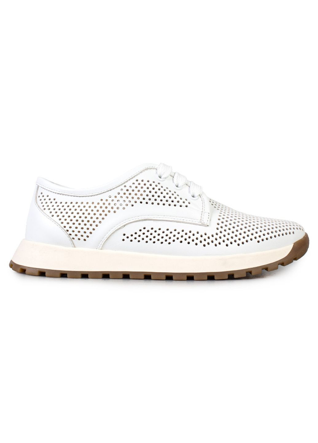 Білі осінні кросівки жіночі бренду 8200522_(1) ModaMilano