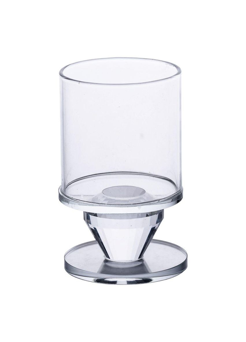 Подсвечник стеклянный 6×9.3 см на одну свечу подсвечник бокал на ножке декоративный HP-4-27S Yiwu (351431535)