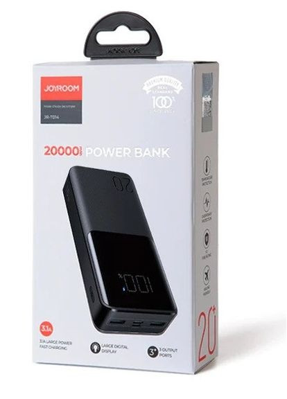 Портативное зарядное устройство JRT014 20000 mAh 15W TYPE-C (Black) Joyroom