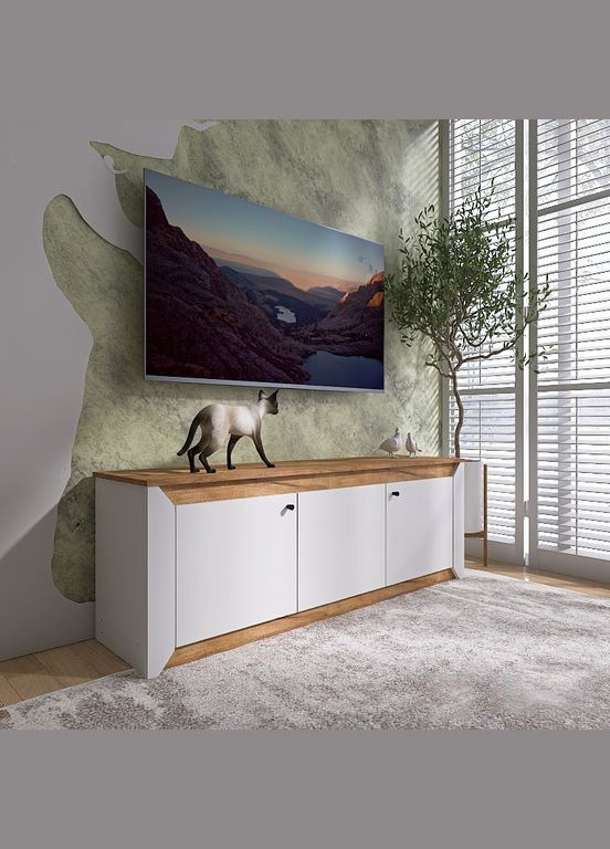 Тумба під телевізор Нордік ТВ-1500 (EVR-5541) Еверест (311684266)