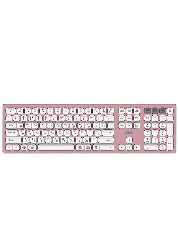 Клавіатура KS270 pink\white (-KS270WBPN_UA) 2E (322937981)