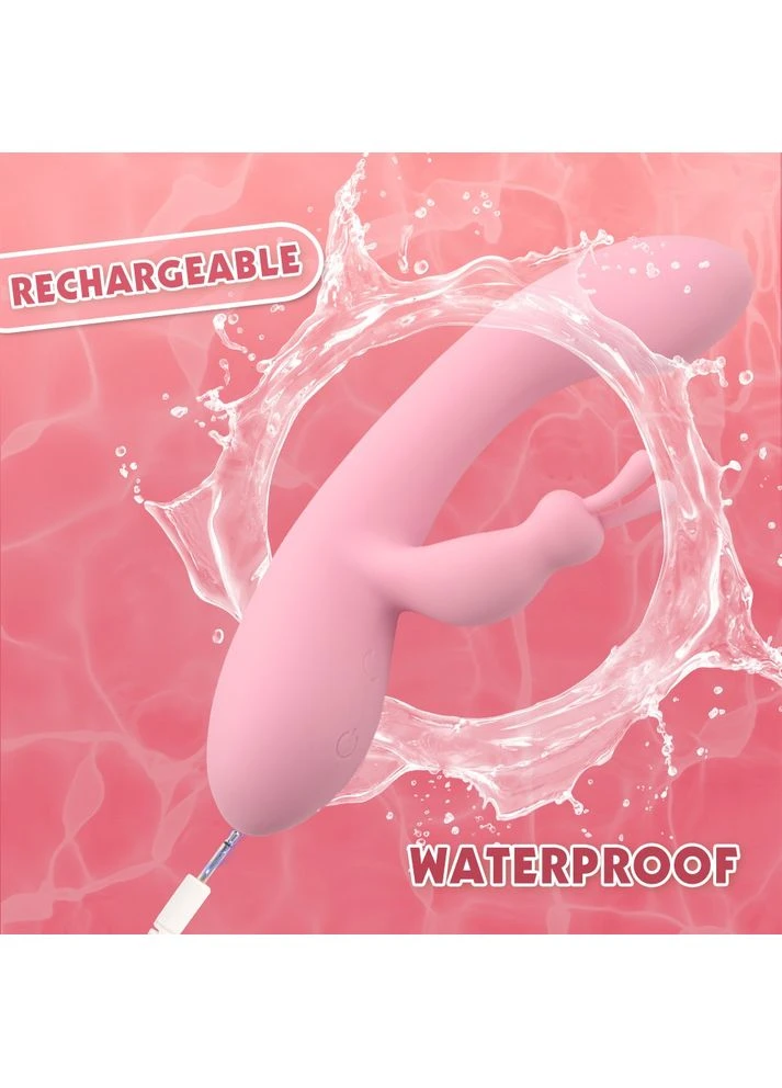 Кролик вібратор Aphrovibe Jumping Rabbit, рожевий Chisa (331169649)