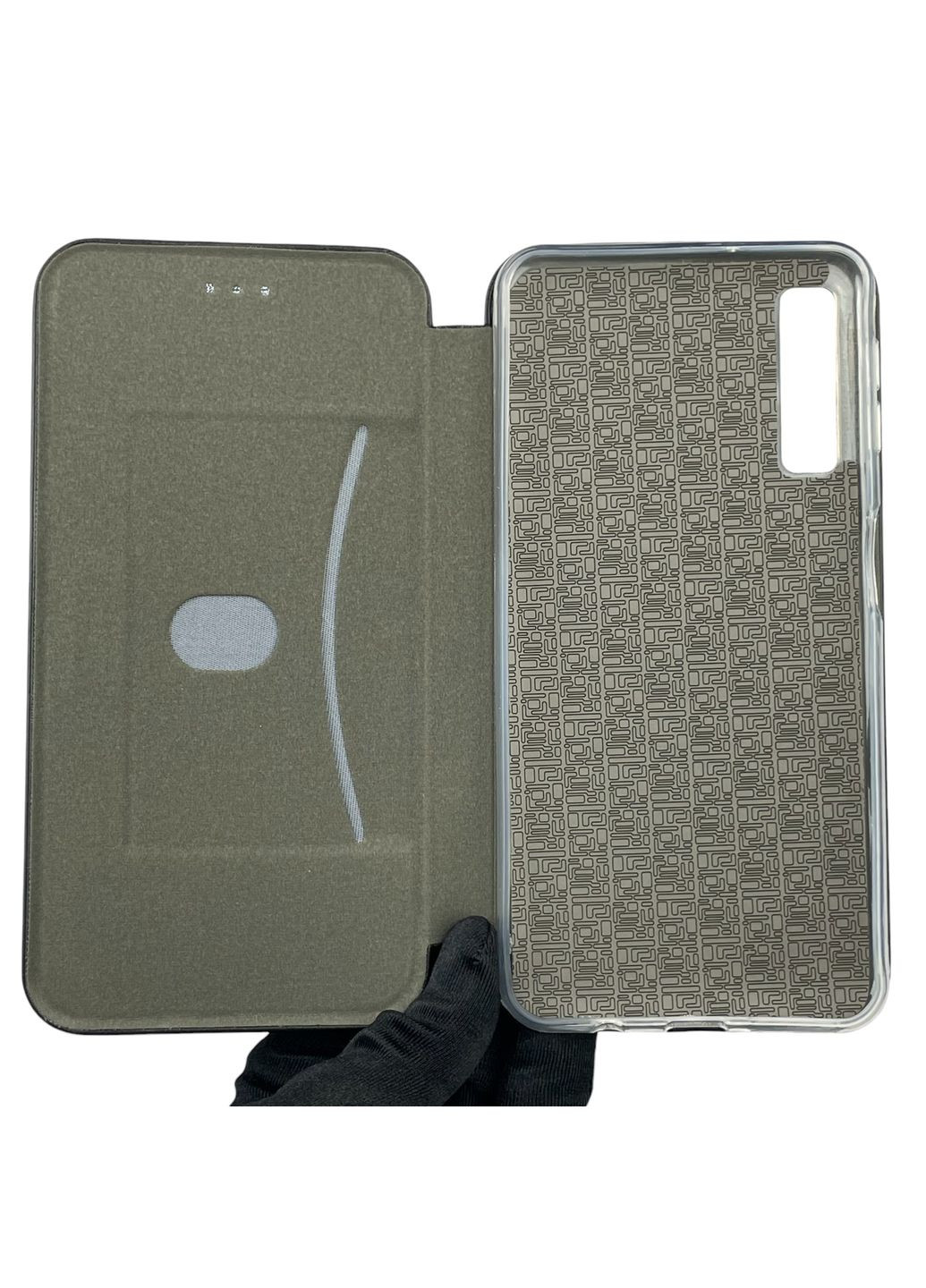 Чохол-книжка для Galaxy A7 2018 (SM-A750) з підставкою на самсунг а7 чорна gd1 Samsung (366022040)