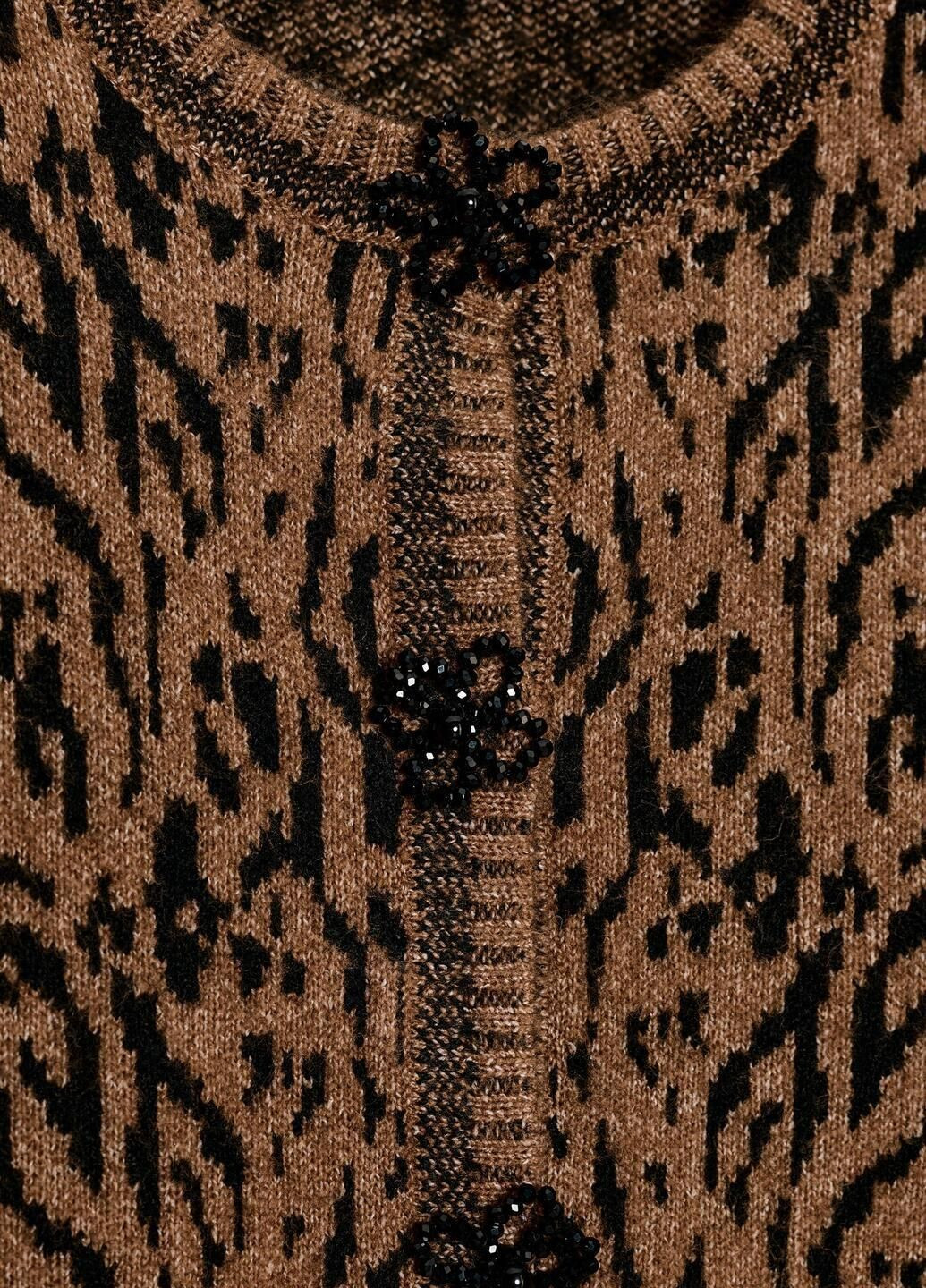 Разноцветный демисезонный кардиган Zara