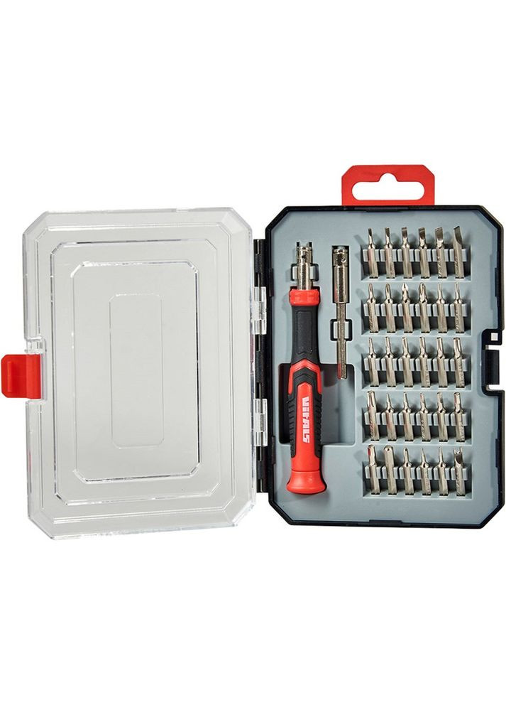 Викрутка прецизійна Master з набором біт 32 шт (1795379) Vitals (309198957)