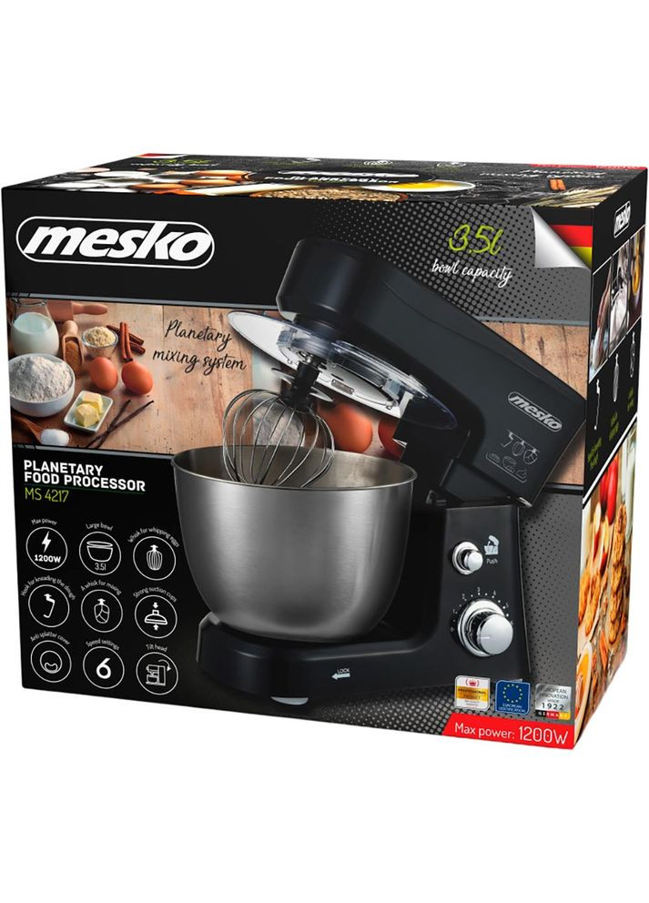 Міксер MS 4217 Black (5902934838672) Mesko (324436332)
