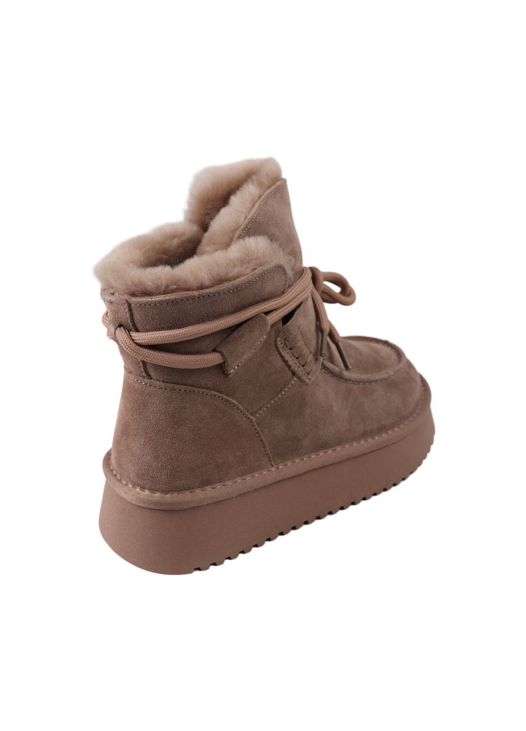 Угги жіночі капучіно натуральна замша Sorte Lady 156-25ZU (307078873)