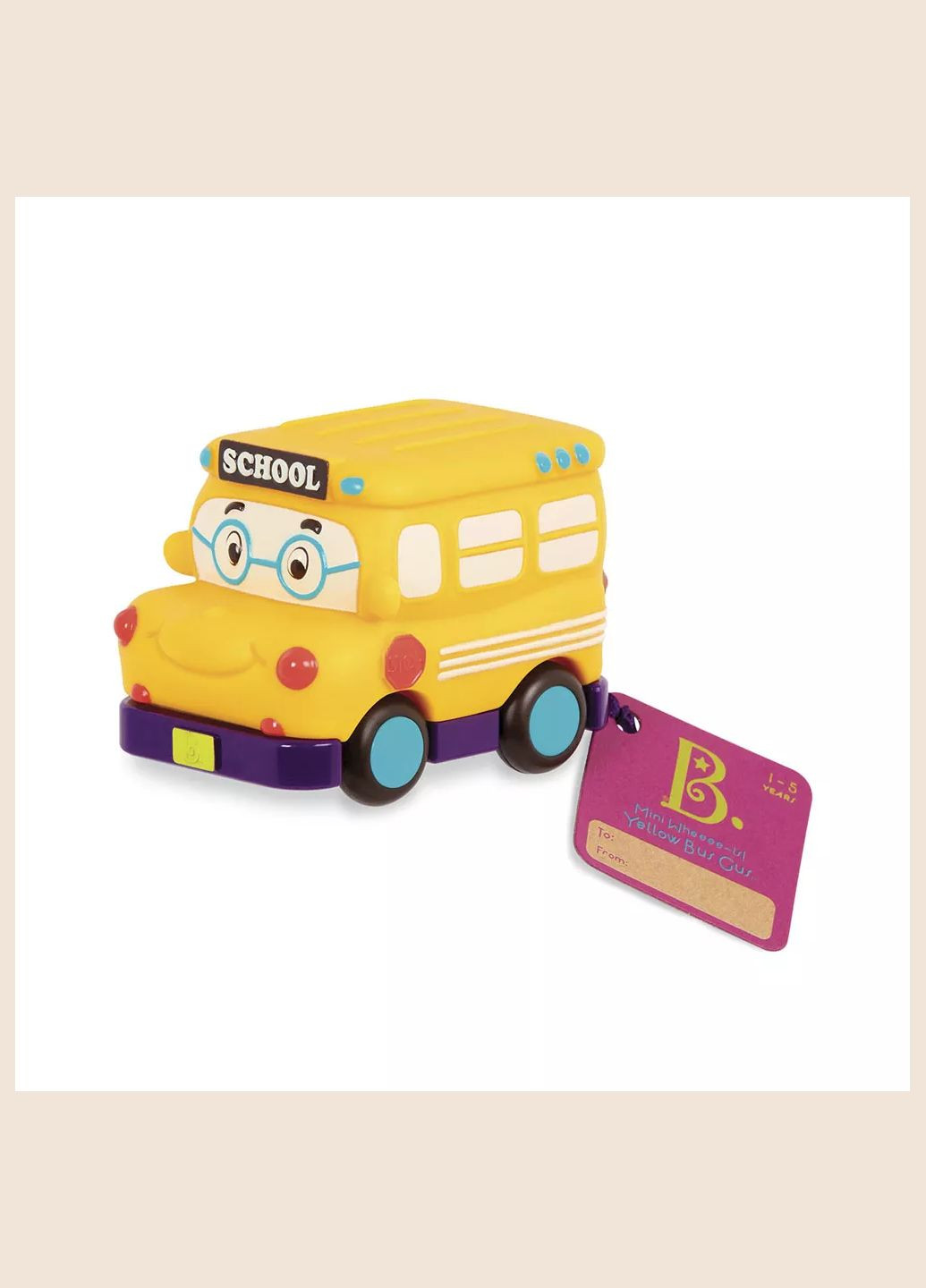 Машинка серии Забавный автопарк - Школьный Автобус (BX1495Z) Battat (326887326)