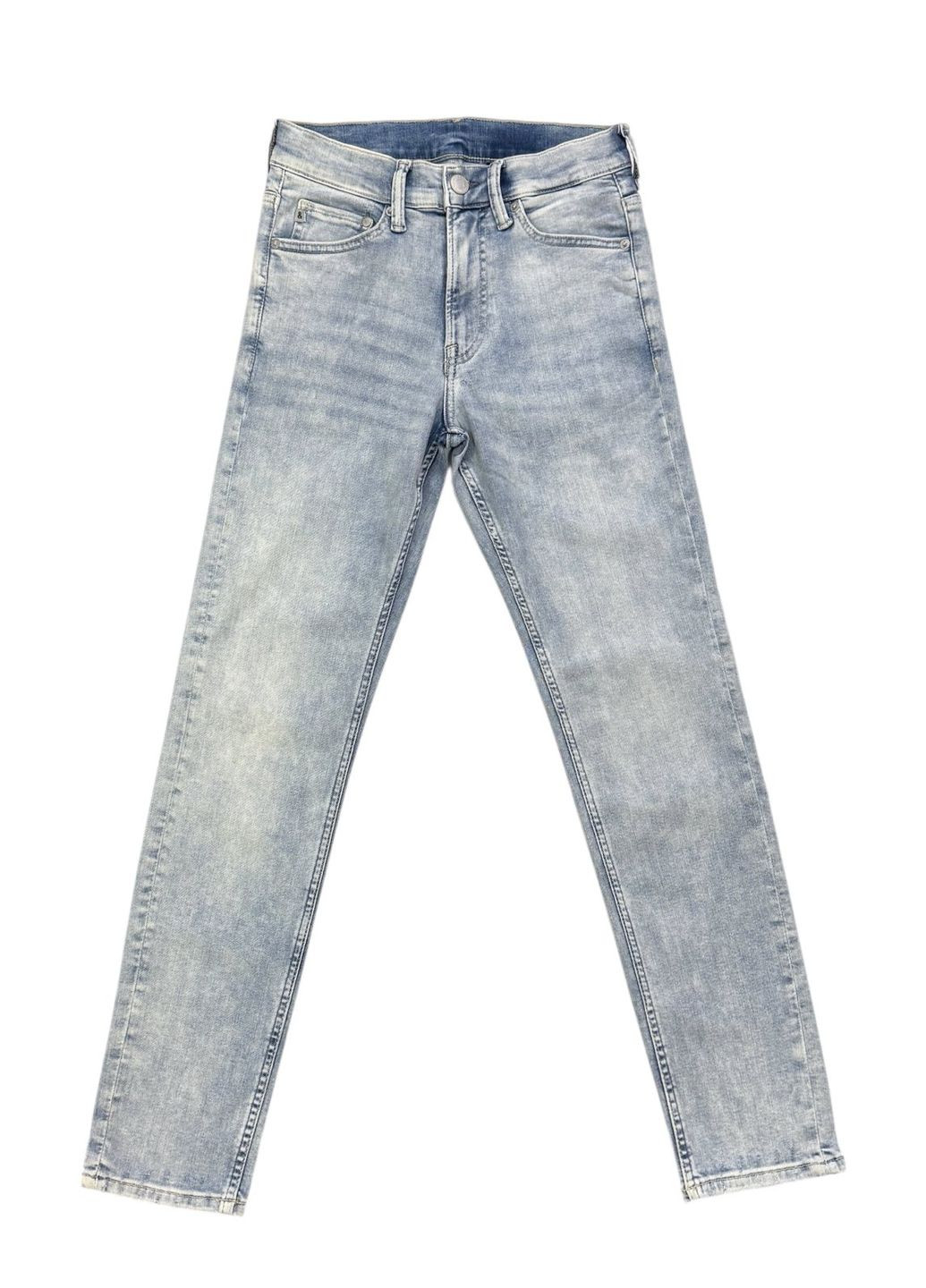 Светло-голубые демисезонные джинсы H&M