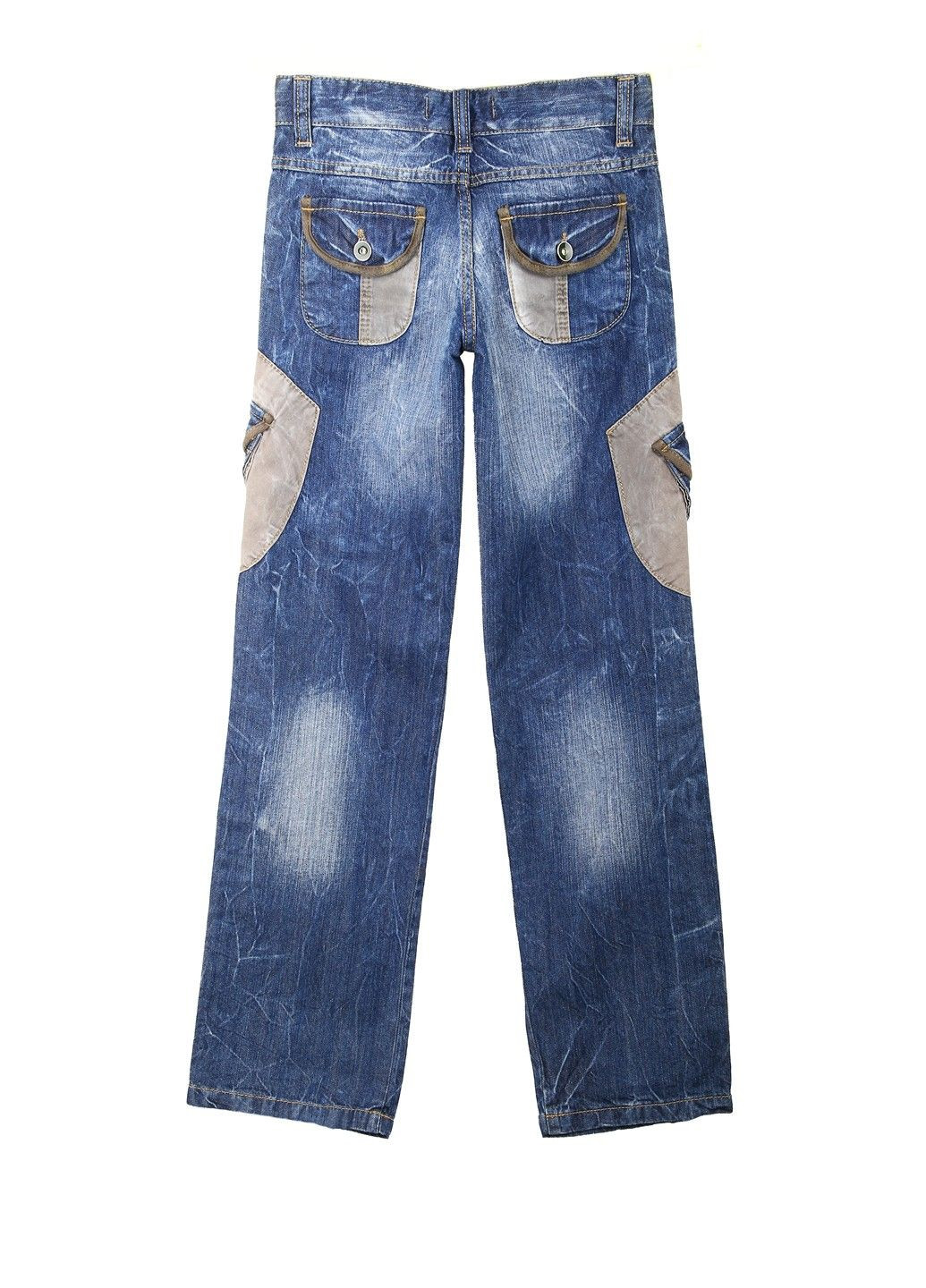 Синие демисезонные джинсы Encore