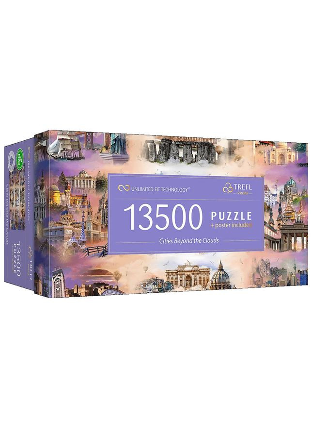 Пазл Prime Безмежна колекція. Захмарні міста (13500 ел.) 81030 ( ) Trefl (328945565)