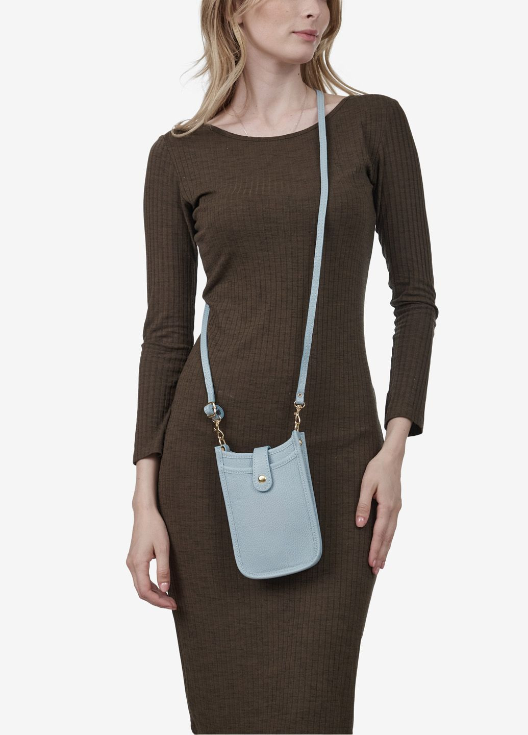 Сумка женская кожаная кросс-боди маленькая Сrossbody Regina Notte (293056045)