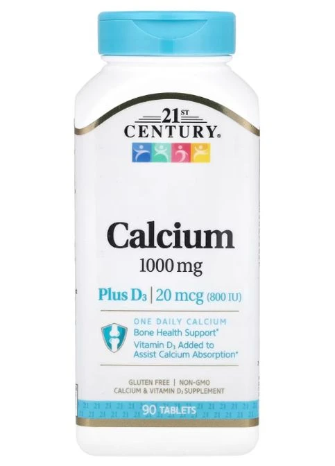 Calcium Plus D3 90 Tabs 21st Century (361074580)