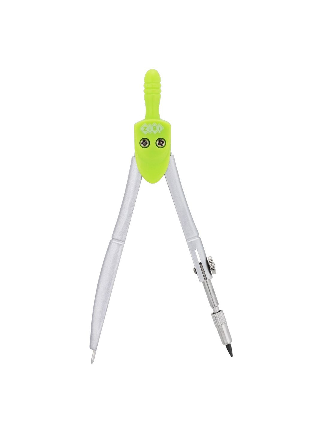 Циркуль BASIS в жестком футляре типа "градусник", зелёный, KIDS Line ZB.5301BS-04 (4823078945693) Zibi (292708770)