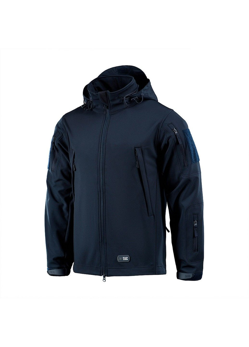 Темно-синя демісезонна куртка softshell navy blue M-TAC