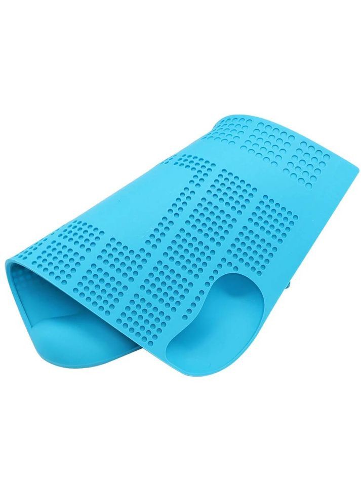 Силіконовий килимок V66D термостійкий для паяння та ремонту смартфонів, техніки / 455x300 мм Blue Mechanic (322566983)