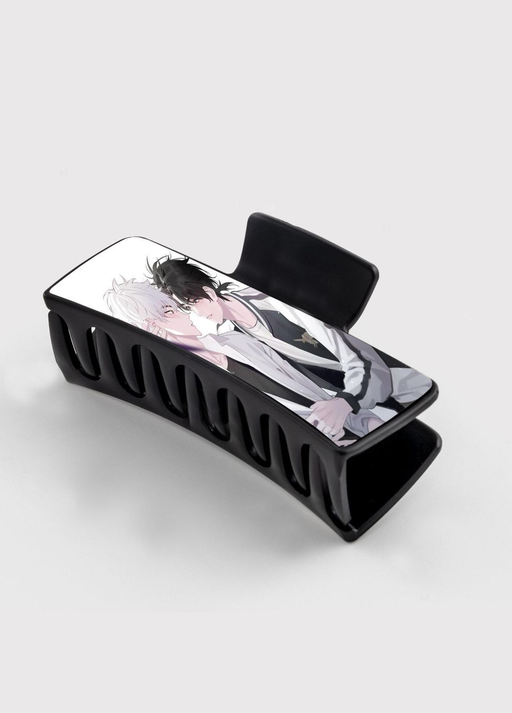 Заколка крабик для волосся Аніме Агенти часу #0004 чорний No Brand (315630844)