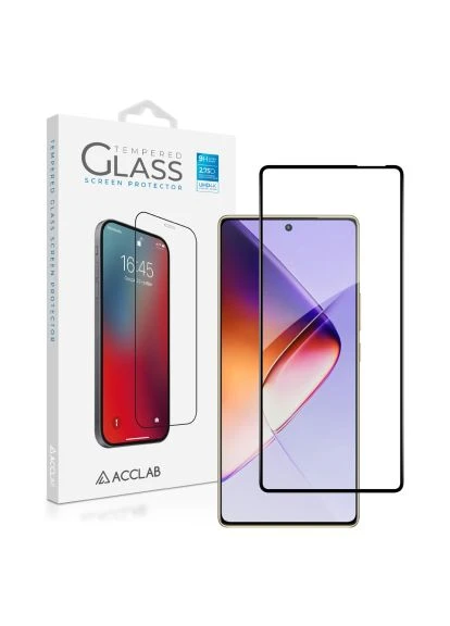 Стекло защитное (1283126613098) ACCLAB Full Glue Infinix Note 40 5G Black (366485157)