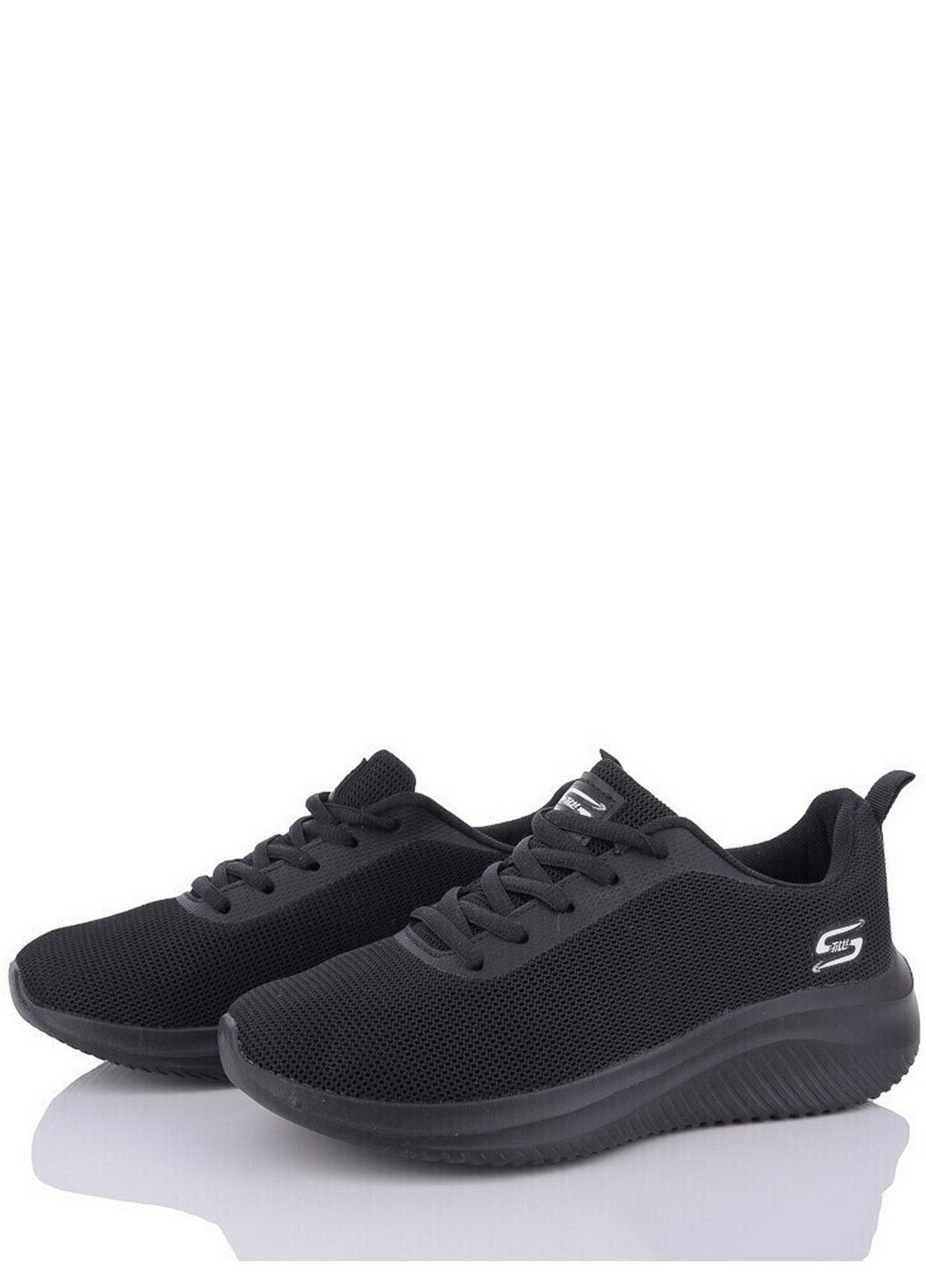 Текстильные кроссовки CXN1330-1 Stilli чёрные всесезоны (319157567)