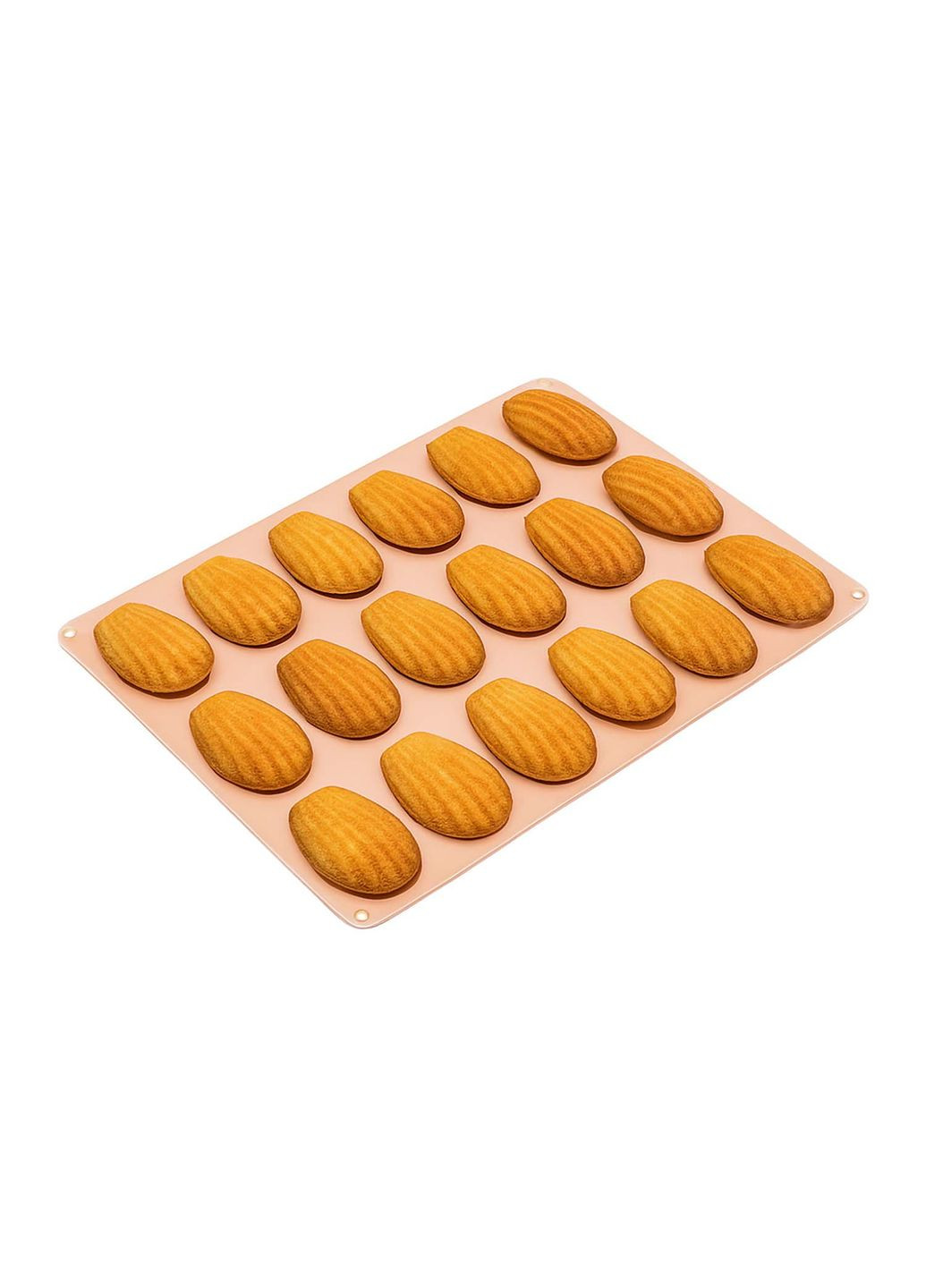 Форма силіконова для випікання печива Мадлен на 18 мушель 32х24х1.4 см C381 Kitchen Master (336493687)