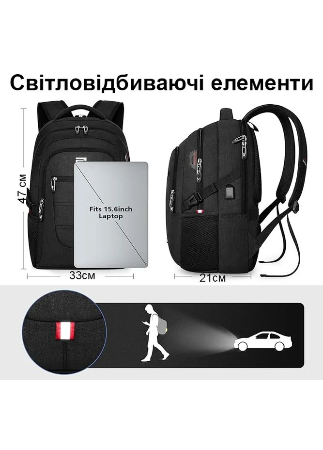 Рюкзак BC-8381 чорний Bruno Cavalli (380047585)