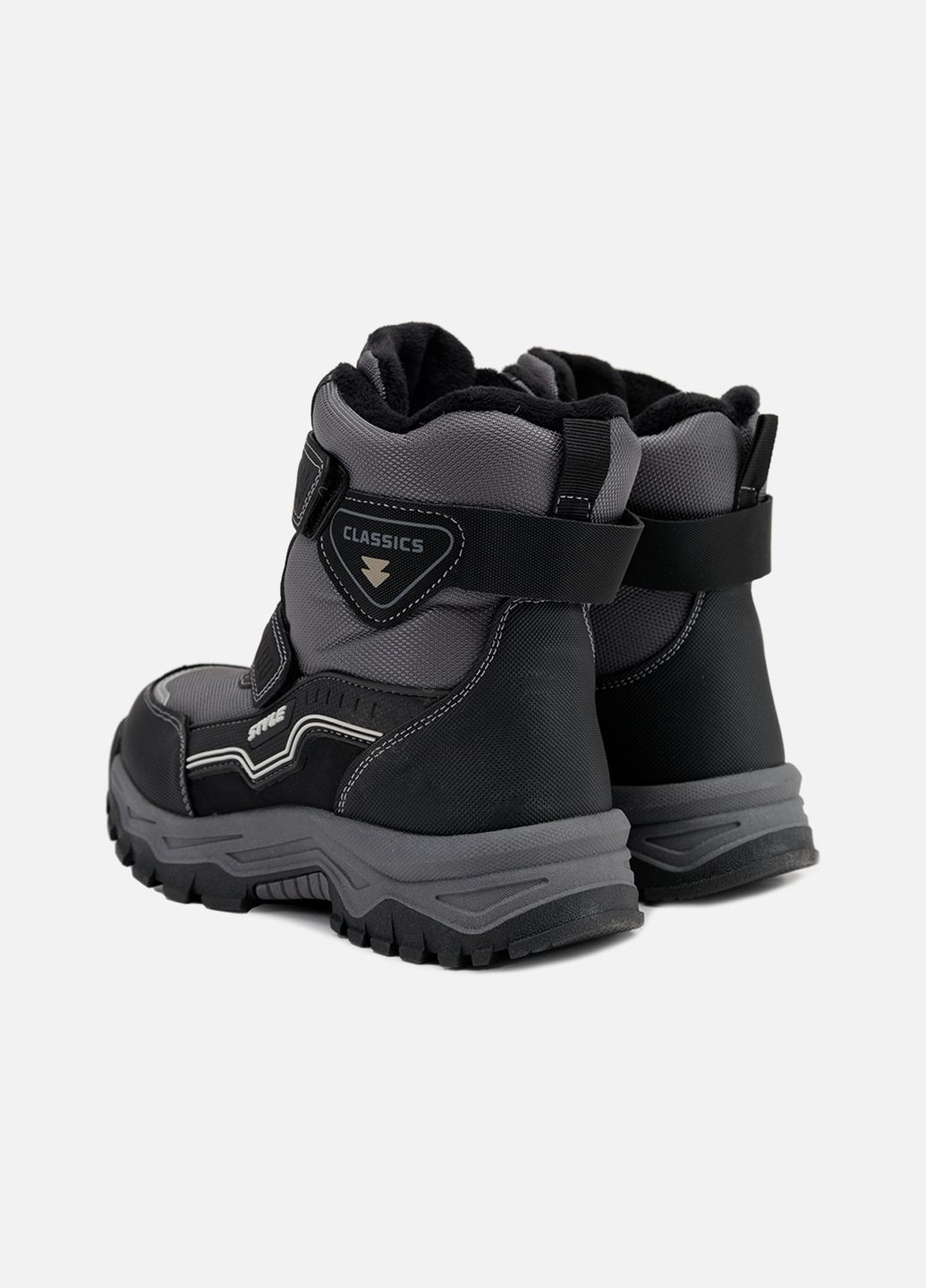 Зимние термосапоги для мальчика цвет серый cb-00258721 Yuki