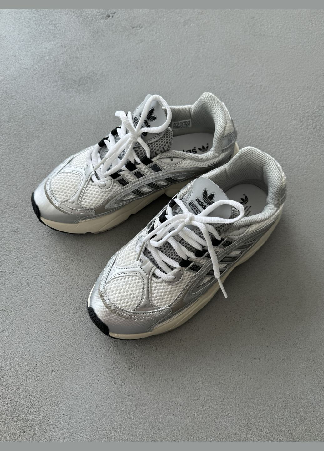 Кроссовки женские и мужские Adidas Ozmillen gray | Озмиллен серые No Brand серые демисезоны (316507763)