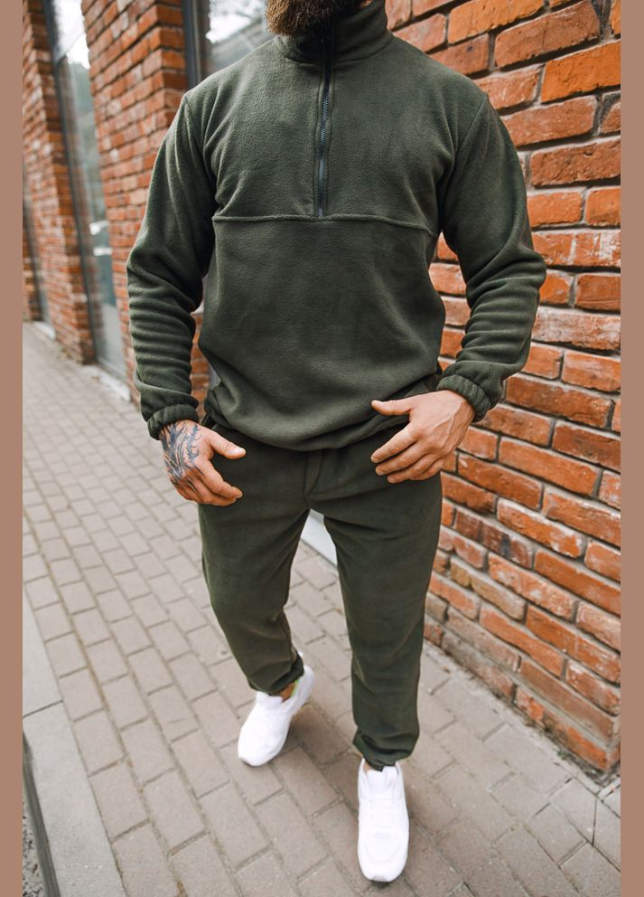 Костюм спортивний чоловічий флісовий No Brand спортивный костюм (303106109)