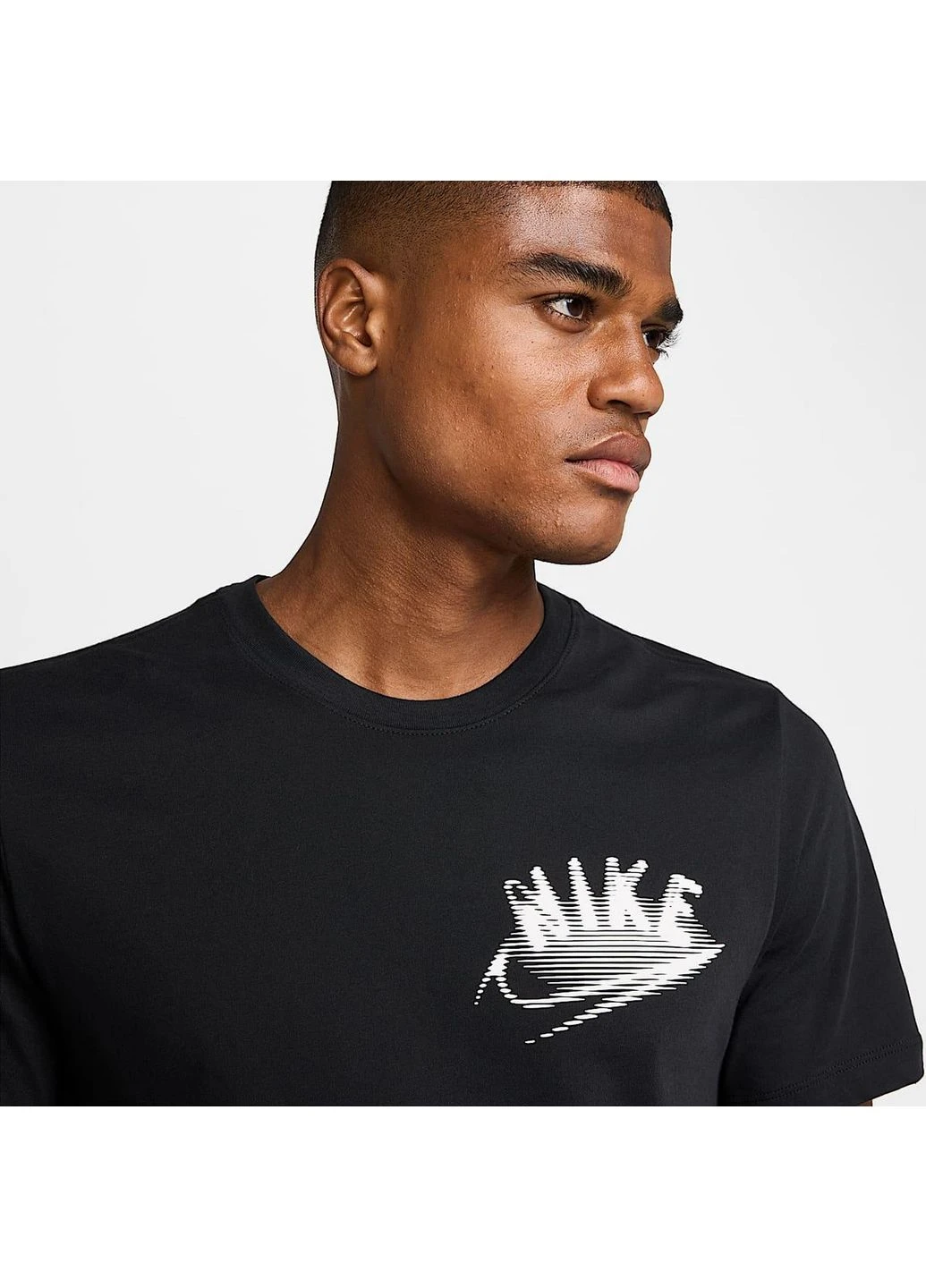 Черная футболка dri-fit fitness t-shirt black hj3609-010 Nike