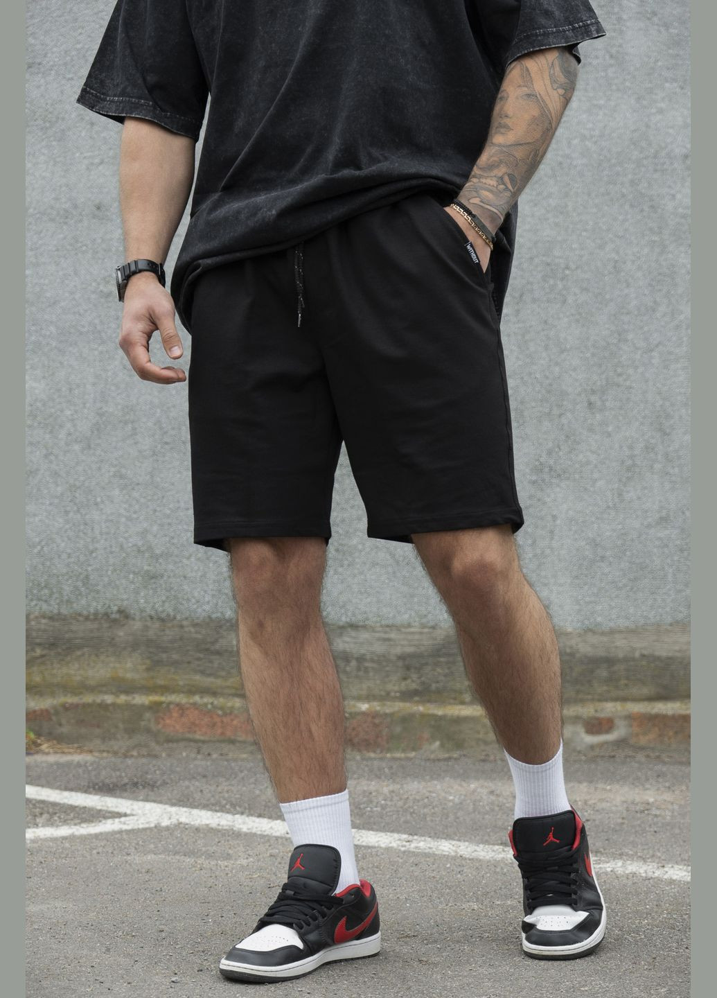 Чоловічі Бавовняні Базові Трикотажні Шорти Basic Without (338800441)