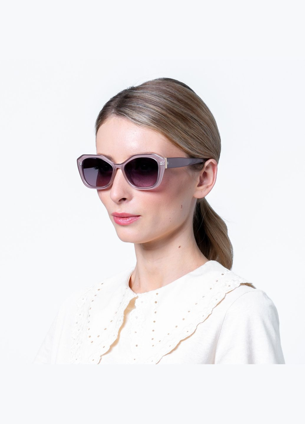 Солнцезащитные очки с поляризацией Фэшн-классика женские LuckyLOOK 390-089 (289358216)