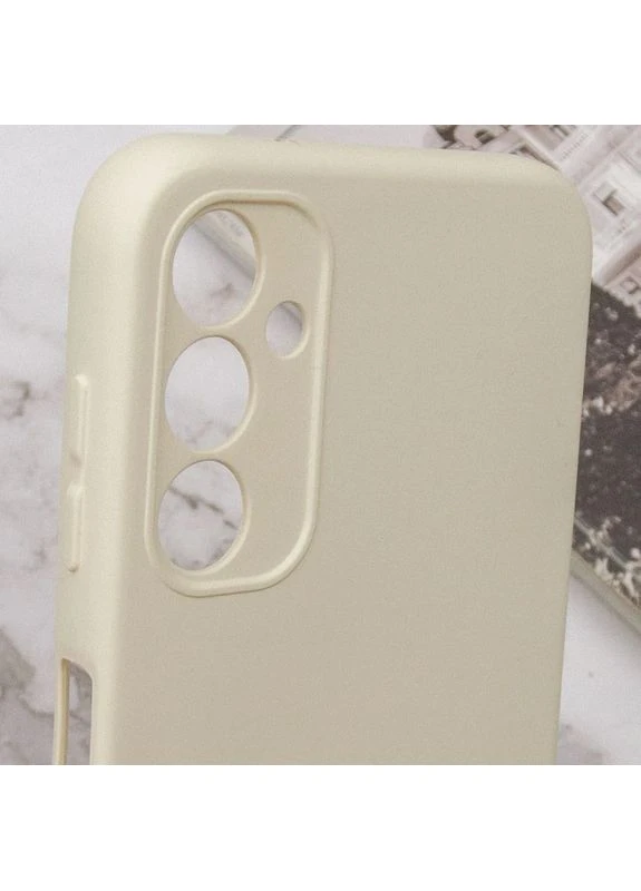 Чехол Silicone Cover Full Camera для Samsung Galaxy M14 5G силіконовий песочний No Brand (403002808)