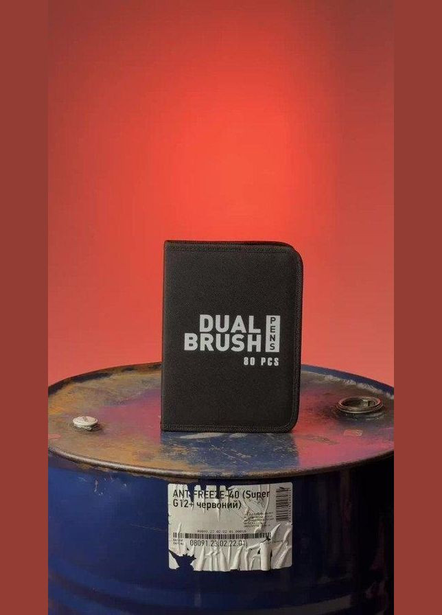 Акварельні скетч-маркери двосторонні 80 маркерів Color pencil Набір юного художника із сумкою для малювання No Brand (322417479)