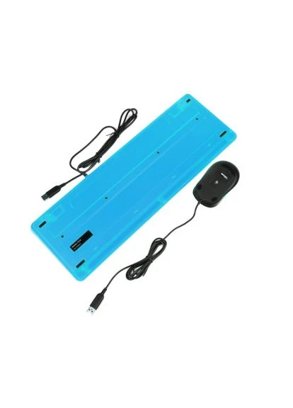Комплект (4711421943161) A4Tech F1010 Blue (389993038)