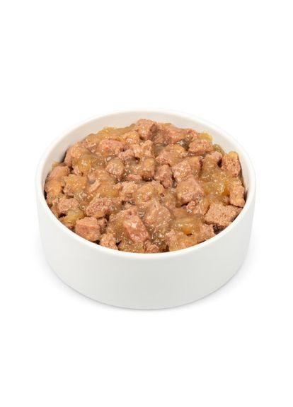 Корм вологий для дорослих собак, шматочки в желе М'ясний мікс 800 г Pet Chef (322874957)
