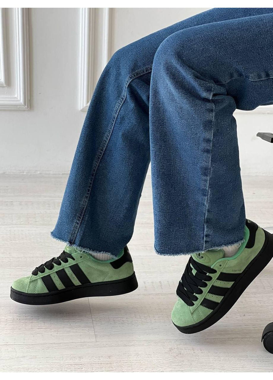 КРОСІВКИ ЖІНОЧІ ADIDAS CAMPUS 00S TURQUOISE АДІДАС КАМПУС No Brand білі демісезони (367169069)