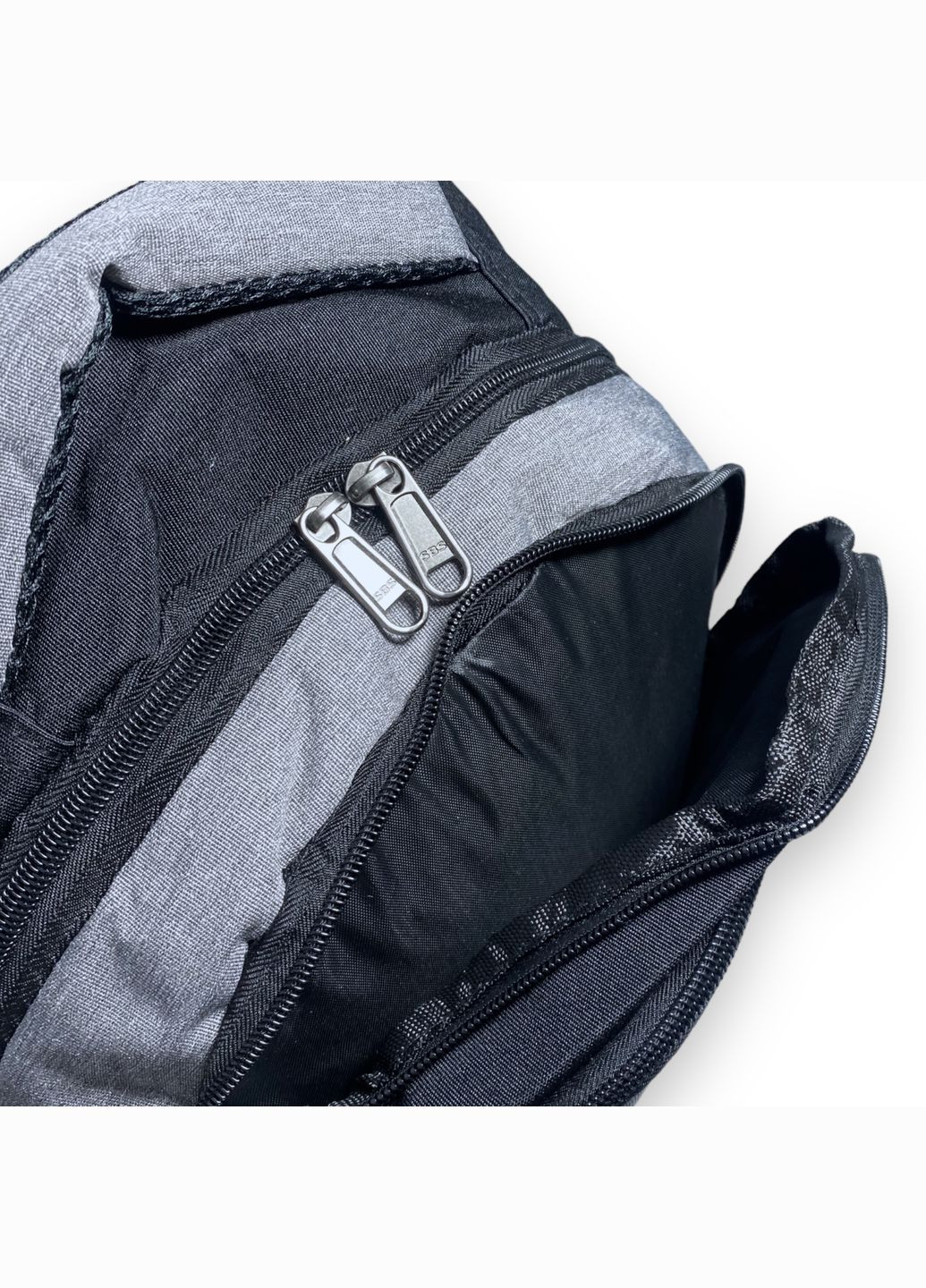 Рюкзак, 30 л, три відділення, бічні кишенісітки, бічна стяжка, розмір 45*30*19 см, чорний Jingpin (266911647)