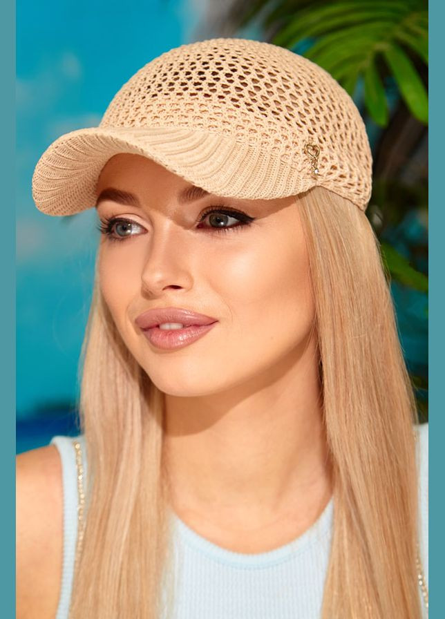 Літня в'язана бейсболка Braxton (296263573)