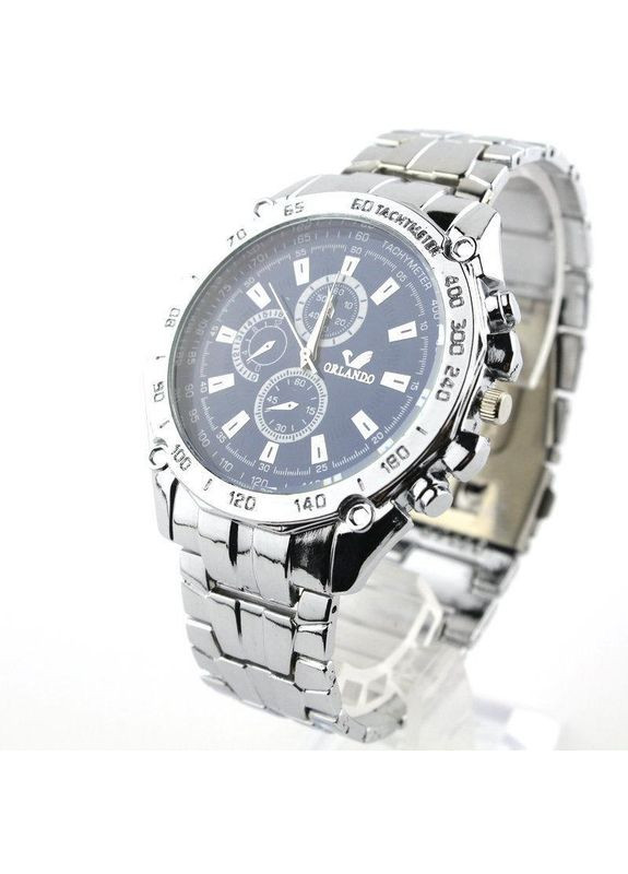 Мужские спортивные наручные часы «Orlando Black» с металическим браслетом China (366874799)
