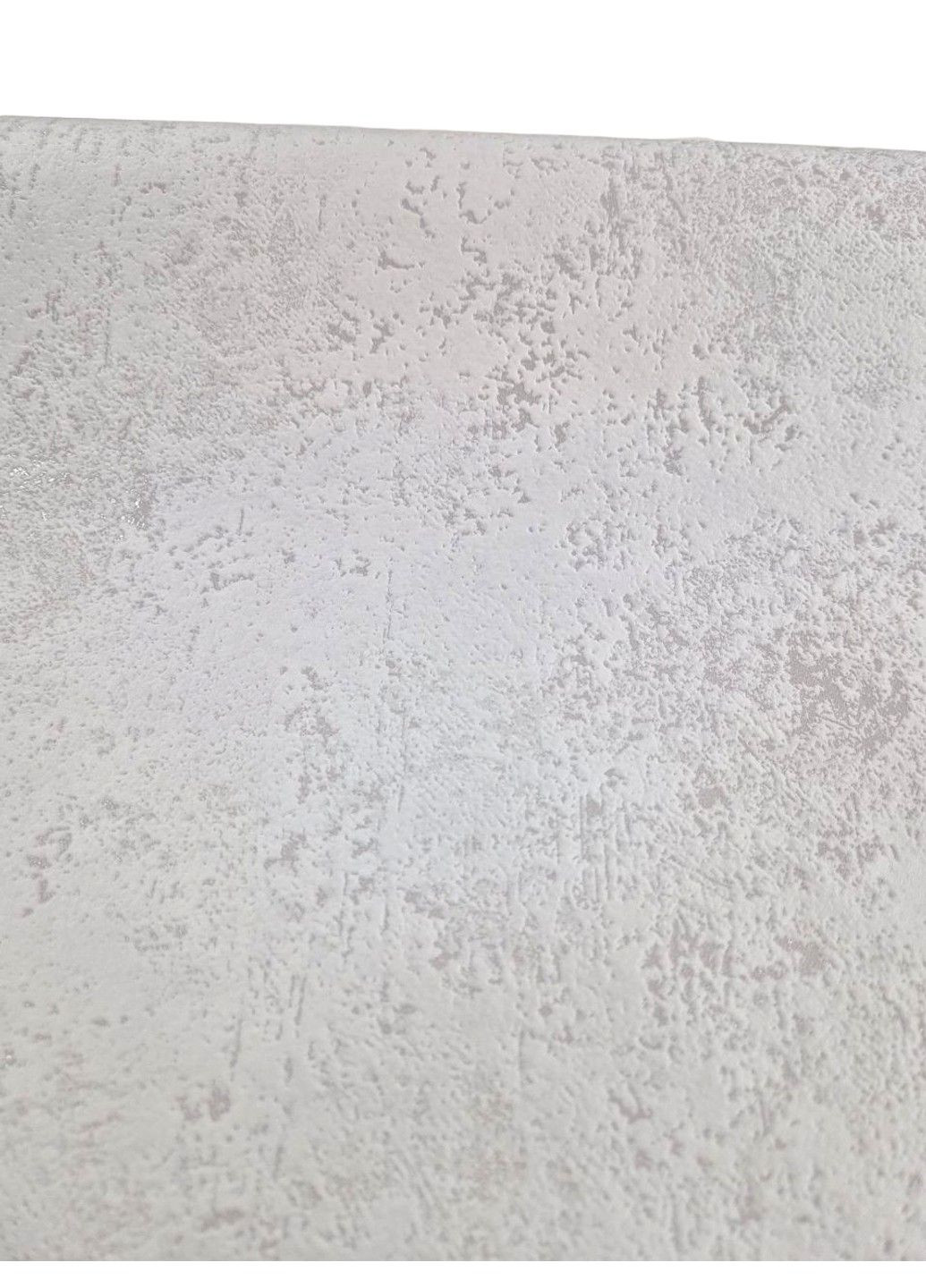 Шпалери вінілові 106 см × 10 м Слов’янські 3750-03, сірі під штукатурку для вітальні, спальні, коридору, дитячої кімнати Слов'янські шпалери (351382503)