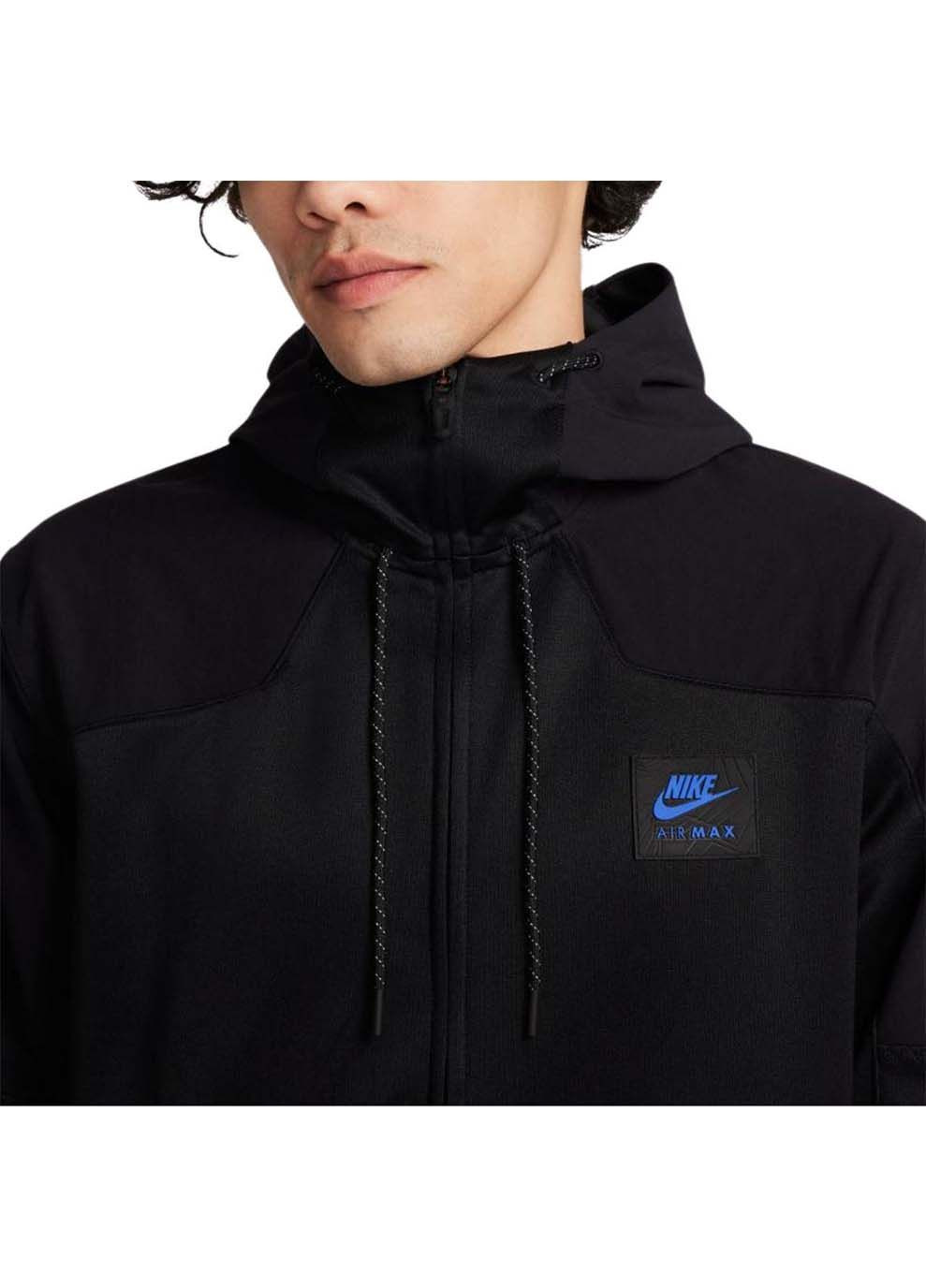 Чоловіча Толстовка M AIR MAX PK FZ HOODIE Чорний Nike (367586670)
