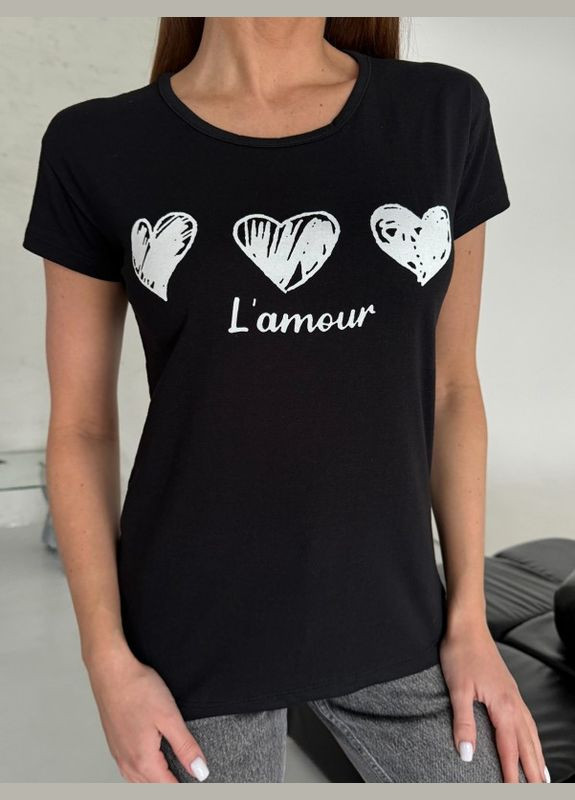 Футболка WN20-599 черная ISSA PLUS - (317396298)