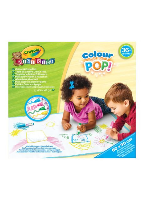 Коврик для рисования Mini Kids с фломастерами (81-8132) Crayola (370259346)