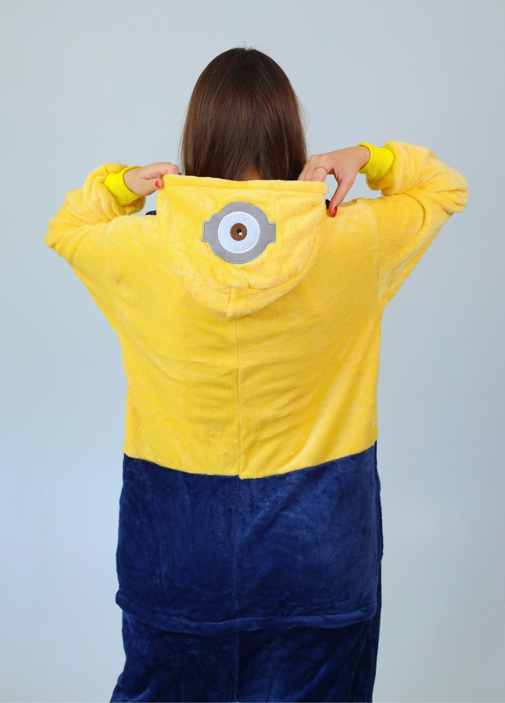 Кигуруми пижама Миньон женская желтая плюшевая Lalapka (365783506)