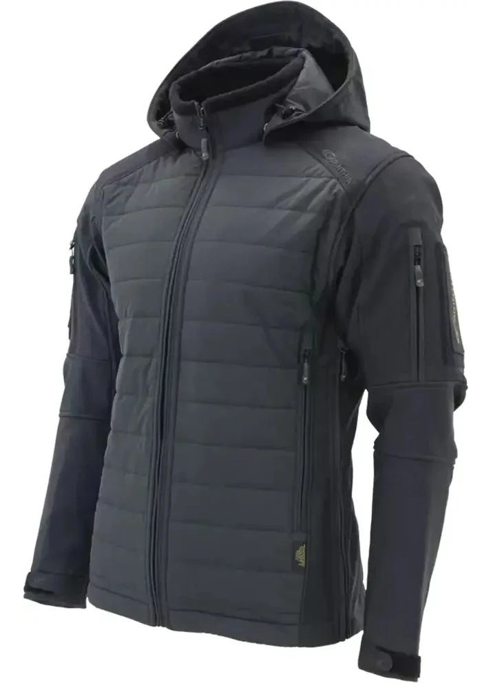 Темно-зеленая демисезонная куртка carinthia g-loft isg 2.0 pro jacket dark green No Brand