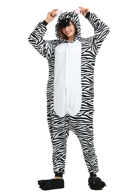 Пижама кигуруми Зебра L (165-175 см) Jamboo (369669330)